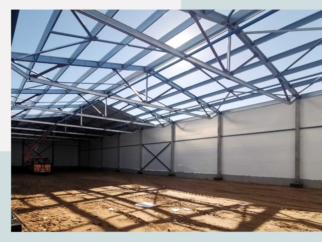 Строительство сенохранилищ в Калининграде