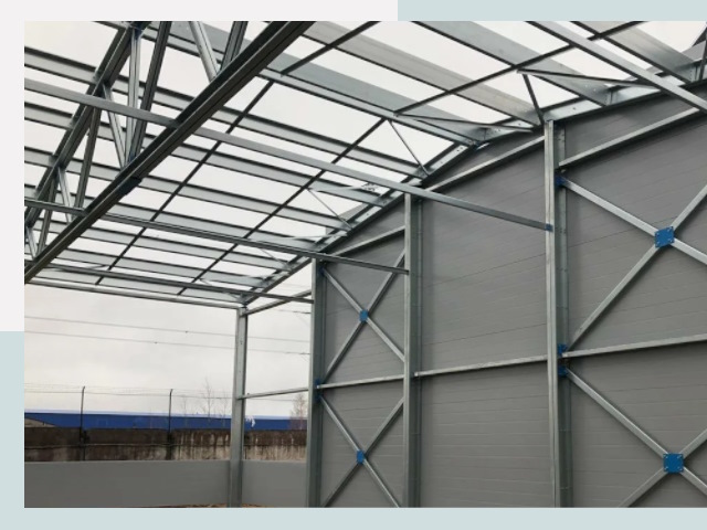 Каркасные ангары от СтальСтрой-Клн по цене от 607 руб.