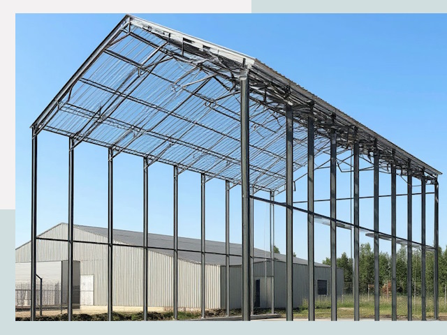 Прямо стенные ангары от СтальСтрой-Клн по цене 607 руб.