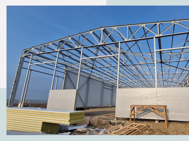 Утепленные ангары в Калининград от 607 руб. за м²