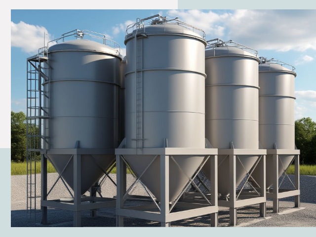 Металлические силосы от СтальСтрой-Клн по цене 607 руб.