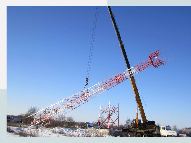 Строительство башен связи в Калининграде от 607 руб.