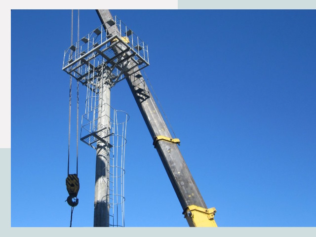 Монтаж осветительных мачт в Калининград от 607 руб.