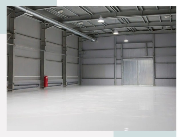 Полы для ангаров в Калининграде