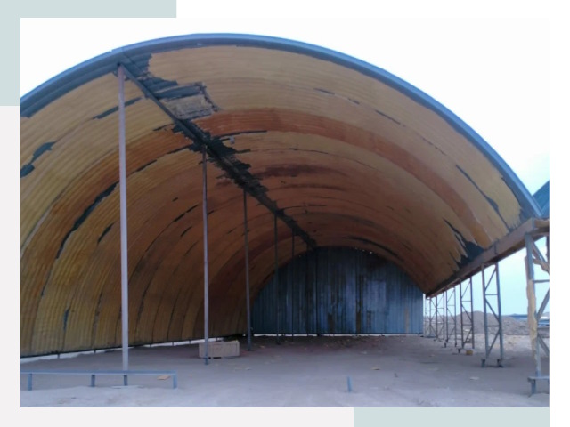 Реконструкция ангаров в Калининграде