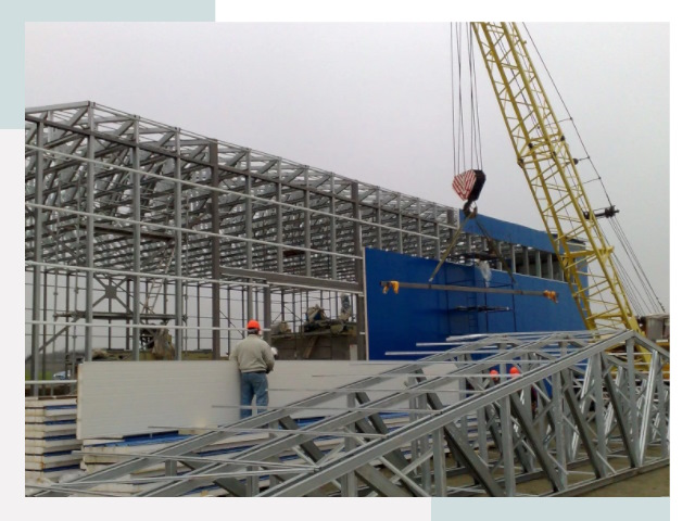 Монтаж ангаров в Калининграде