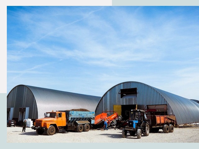 Ангары для спецтехники в Калининграде